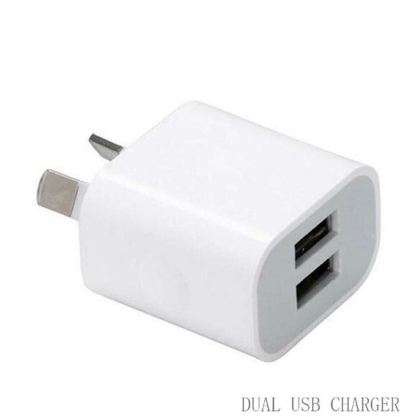 Universal World Travel Adapter 2 USB Charger US/UK/EU/AU Plug Converter 100-240V