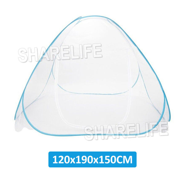 OZ Folding Mosquito Net Automatic Canopy Dome Insect Bed Netting Camping Tent