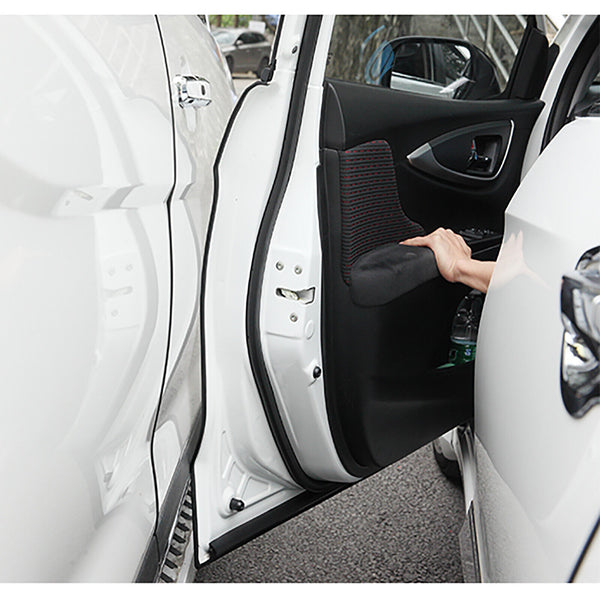 5M Car Door Edge Protector U Style Seal Push on Trim Strip Pinchweld Rubber DIY