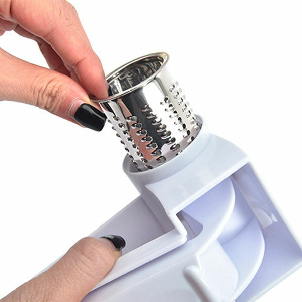 Drum Rotary Parmesan Stainless Steel Cheese Grater Chocolate Grater Avanti