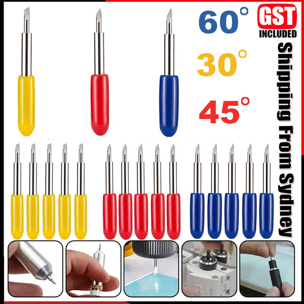 50Pcs 30° 45° 60° For Roland Blades Cutting Plotter Vinyl Cricut Cutter Tool AUS