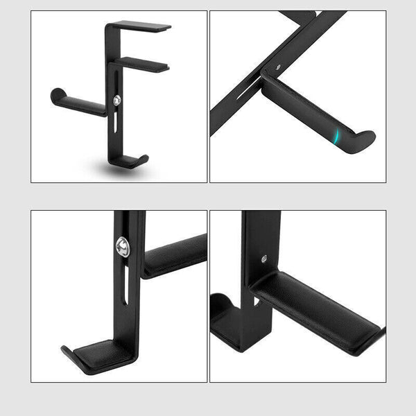 Metal Earphone Headset Desks Display Stand Hanger Holder Headphone Bracket Hook