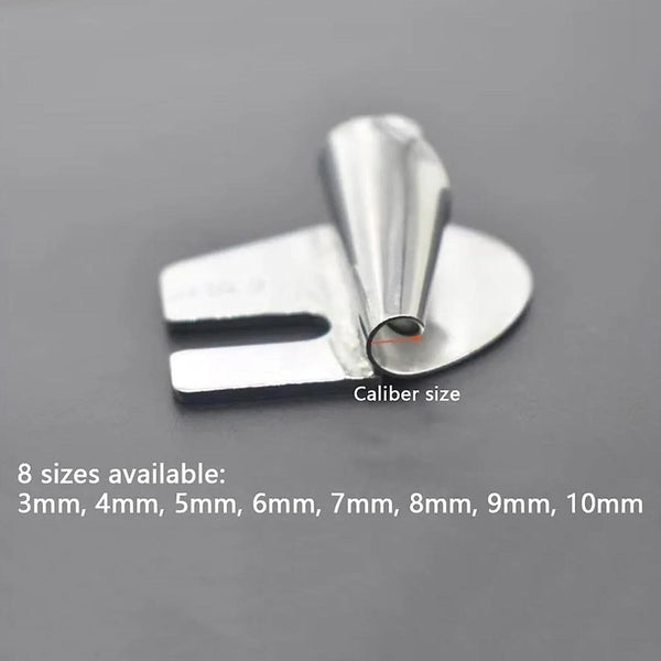 8Pcs Sewing Rolled Hemmer Foot, 3mm-10mm 8 Sizes Wide Rolled Hem Pressure Foot