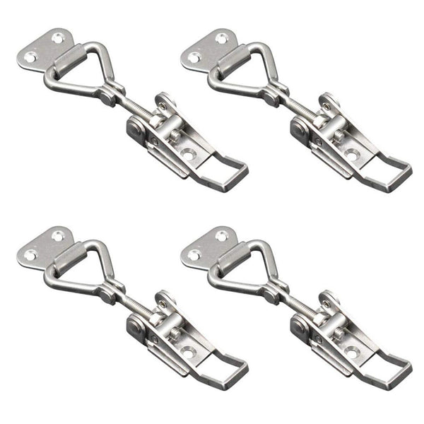 5X Pull Over Centre Latch Trailer Toggle Overcentre Latch Fastener Door Hook AU