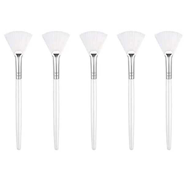 20PCS Fan Brushes Facial Brushes Soft Makeup Brush Cosmetic Applicator Tools AU