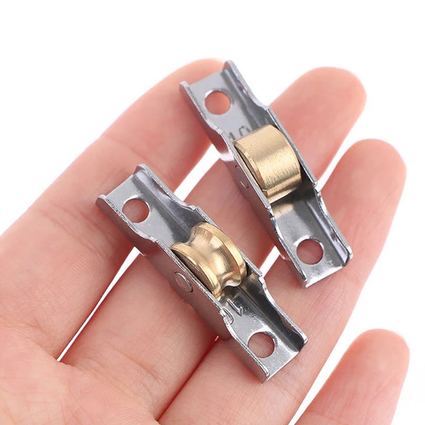 4pcs Stainless Steel Sliding Door Roller Perfect for Glass and Aluminum Doors AU