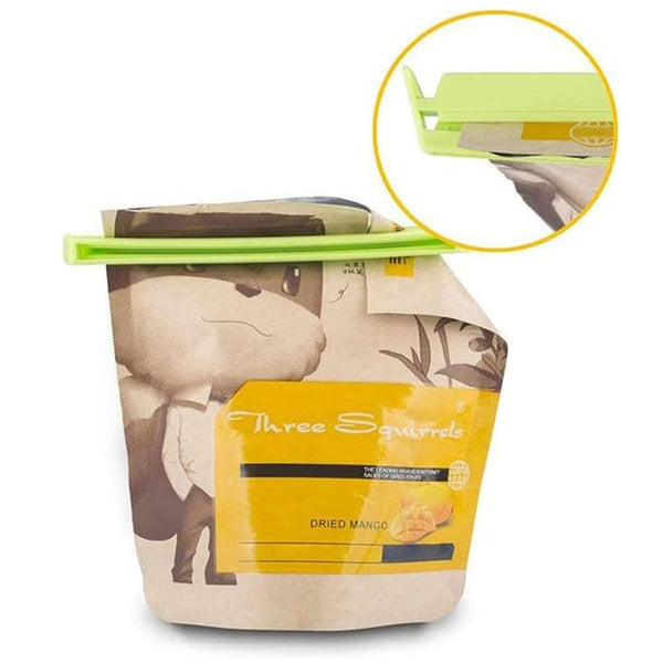 Plastic Sealing Bag Clip Sealer Clamp Kitchen Storage Food Snack Chips Seal Tool