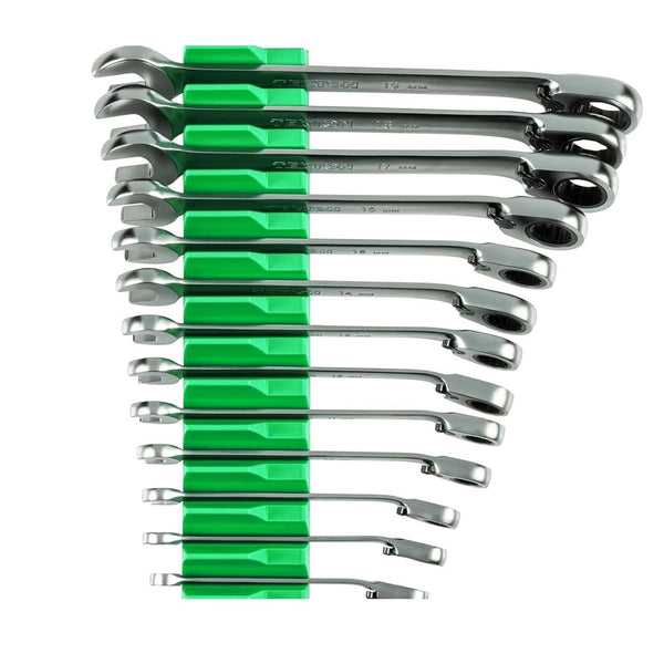 Magnetic Wrench Organizer Holder – 23 Slot Tool Rack for Garage & Toolbox