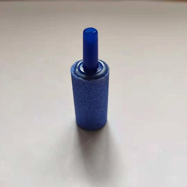 Blue Aquarium Fish Tank Aerator Air Stone Diffuser Oxygen Bubbles Pump