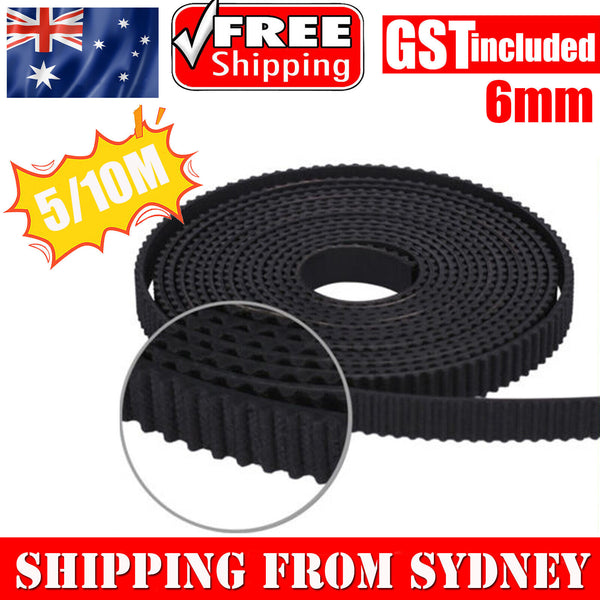 NEW 10M/5M 6mm Width GT2 Open Timing Belt For RepRap 3D Printer CNC Electronics
