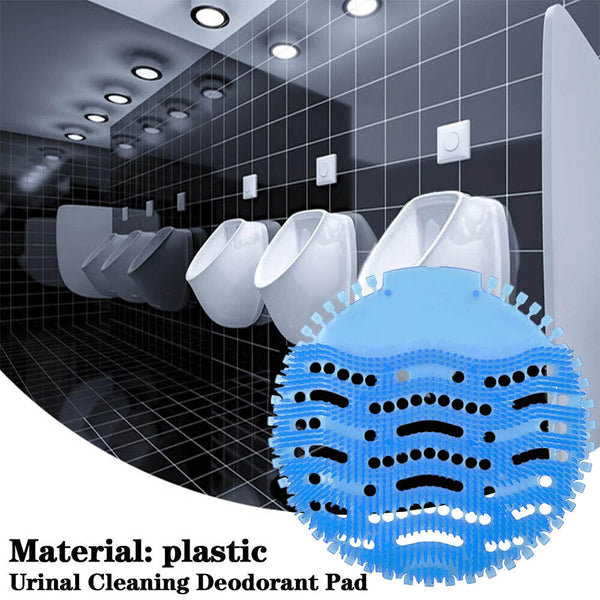10x Urinal Screen Deodoriser Mat Up To 30 Day Fresh Toilet Fragrance Anti Splash