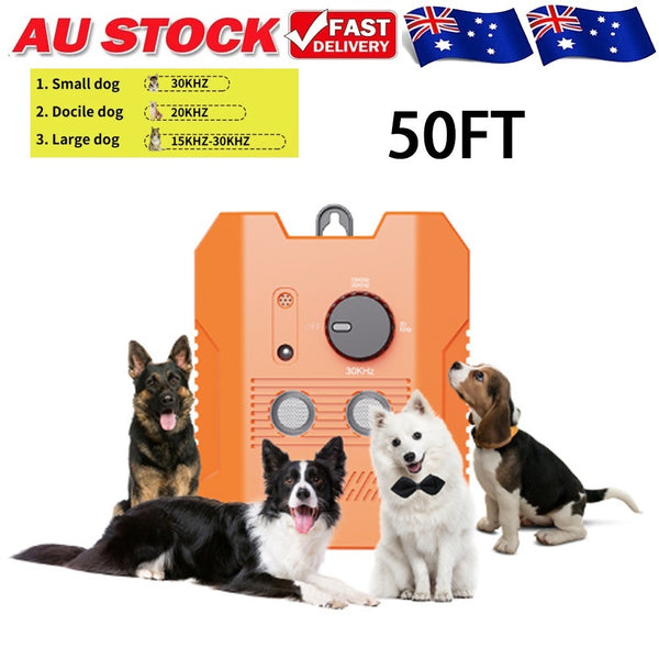Ultrasonic 3 Modes Dog 50FT Anti Barking Device Bark Deterrent Devices