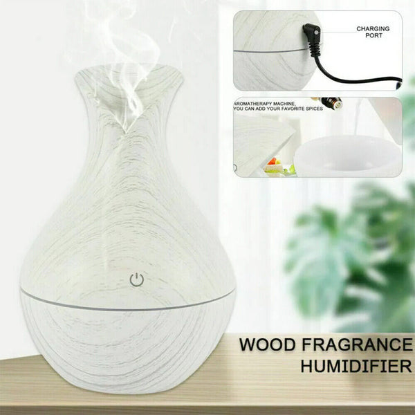 LED Air Diffusers Aroma Oil Humidifier Electric Light Up Bedroom Relax Defuser