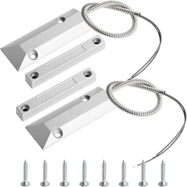 Magnetic Door Alarm Reed Switch Detector Sensor Roller Shutter Garage Safe Home