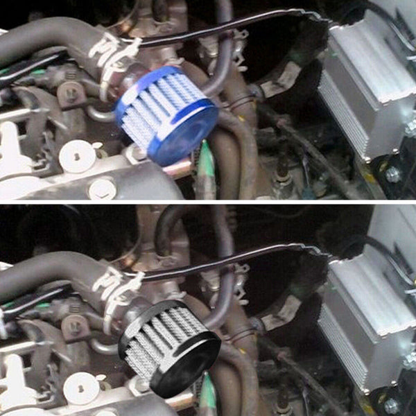 Air Filter Mushroom Small Turbo Intake Oil Breather Car Vent Head Crankcase Cold