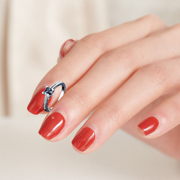 6Sizes Simple Ring for Women Men Adjustable Fashion Jewelry Minimalist Band Gift