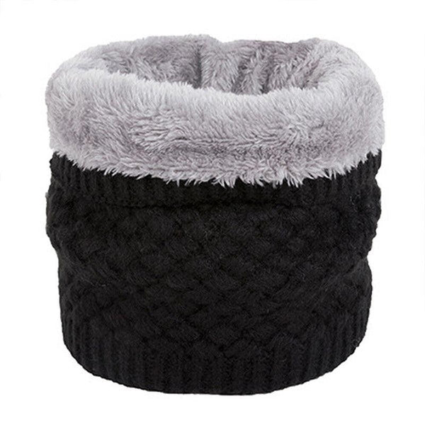 Winter Neck Warmer Tube Scarf Thermal Fleece Snood Unisex Knit Gaiter