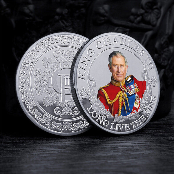 King Charles III Coronation Coins Souvenirs British Royal Medal Coin