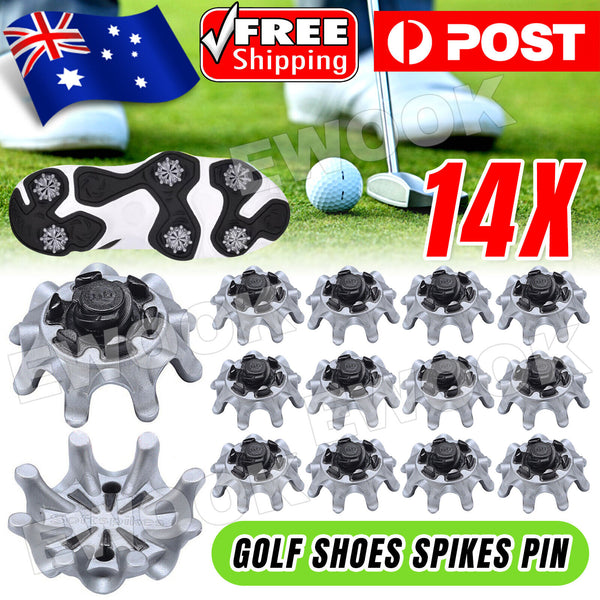 14x Soft Fast Twist Studs for Footjoy Replacement Tri-Lok Golf Shoes Spikes Pin