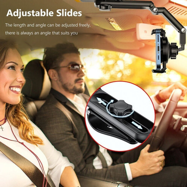Foldable Car Phone Holder Windscreen Dashboard Suction Mount Stand For Universal