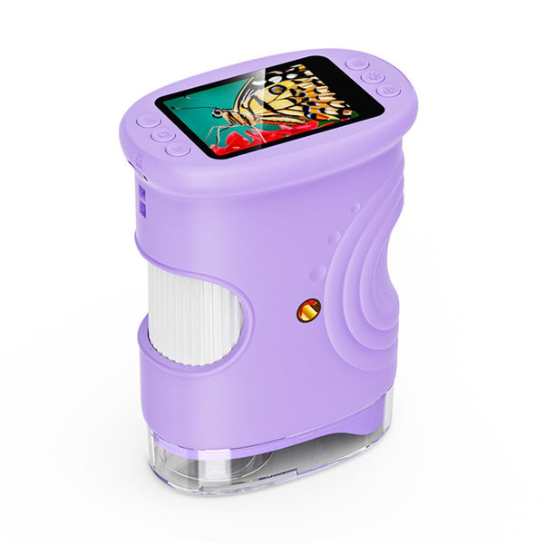 1000X Mini Microscopes Portable Handheld Microscope for Kids Digital Educational