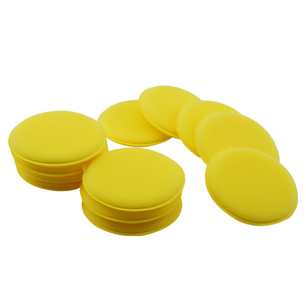12PCS Waxing Polish Wax Foam Sponge Appliactor Pads Cars Vehicle Glass Clean AU