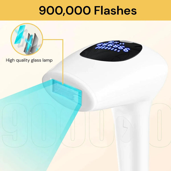 900000 Flashes Laser Epilator Permanent IPL Photoepilator Laser Hair Removal AUS
