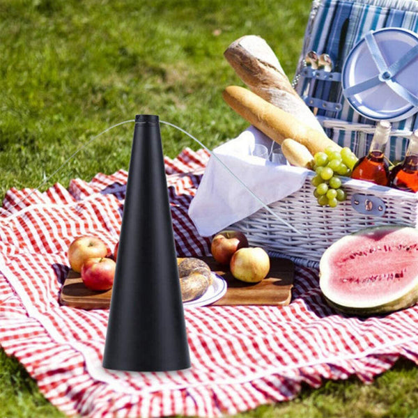 Automatic Fly Trap Fly Repellent Fan Keep Flies+Bugs Away From Food Home Outdoor
