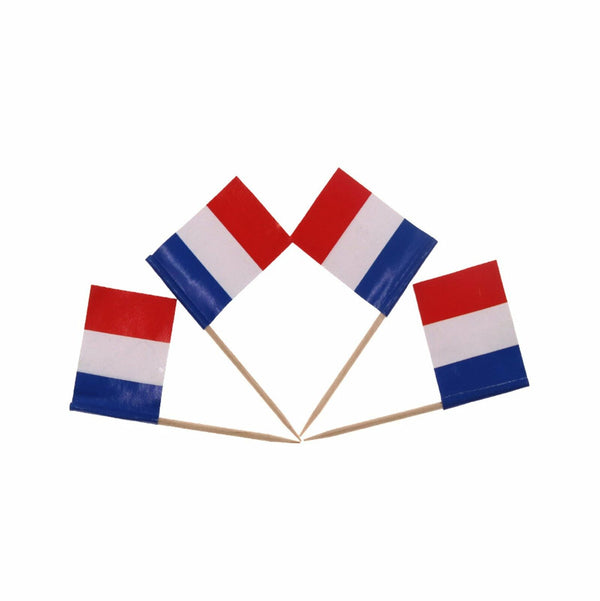 French Flag France Flag Toothpicks For Cooking Cupcakes Cocktails Party Supplies