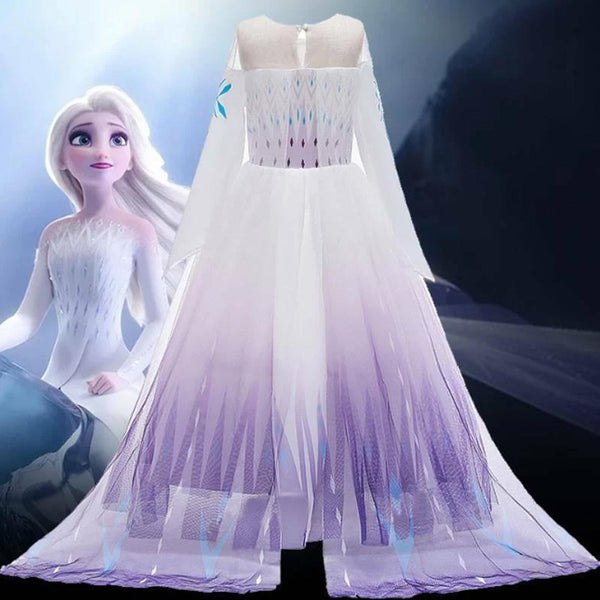 Kids Girls Princess Elsa Dress Birthday Party Costume Book Week Christmas Fancy