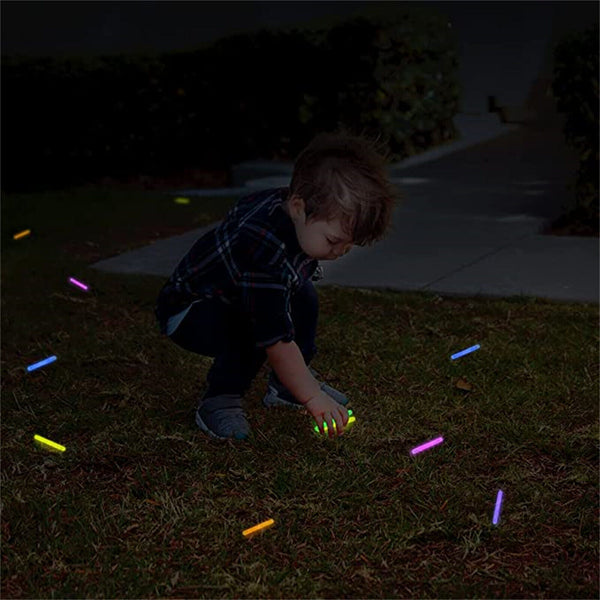 Mini Glowsticks 4.5x39mm Rave Fishing Party Glow Sticks Multi Colours