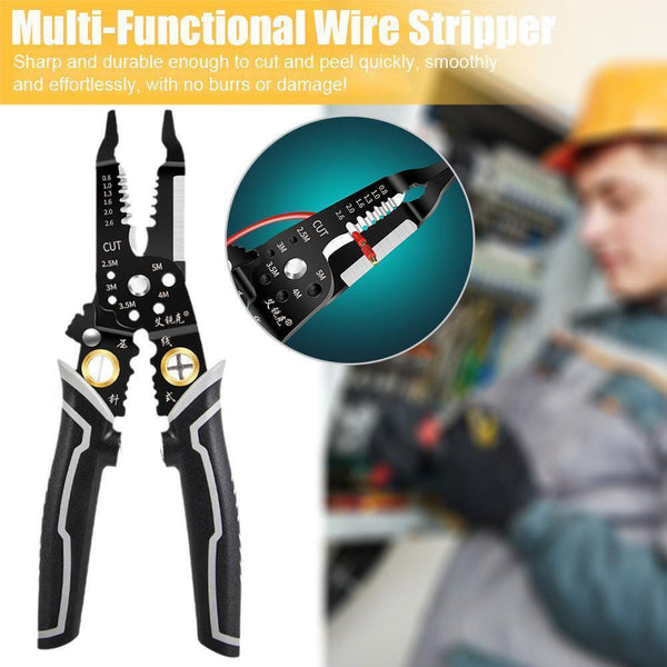 Multi-Function Wire Cutter Wire Crimper Cable Stripper Hand Tool Wiring Tools AU