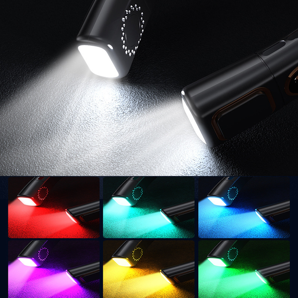 8000mAh Hanging Cooler with LED Lights Neck Fan Cooling Neckband Digital Display
