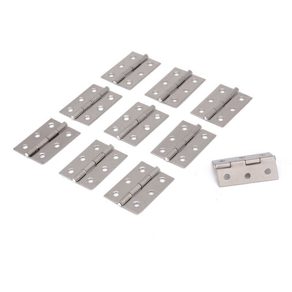 10/20Pcs Internal Door Hinge Ball Bearing Butt Hinges  Polished Stainless Steel