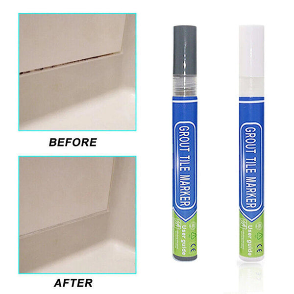 5PCS Tile Repair Pen Wall Gap Refill Grout Refresher Marker Bathroom Waterproof