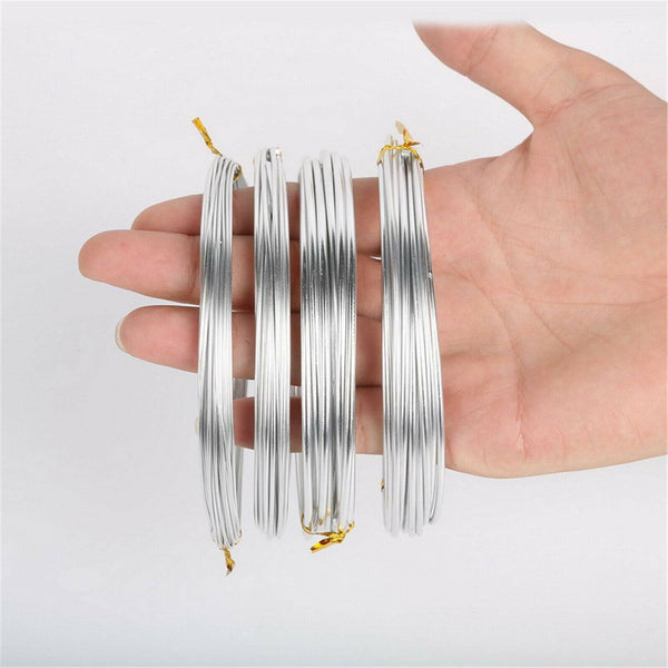 Best Grade Solid Uncoated Aluminium Wire Craft Jewellery Bonsai electrical AU