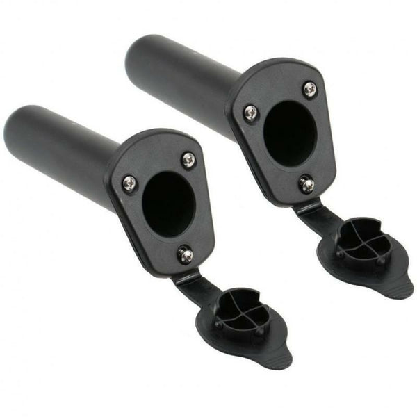 2X With Cap Cover Fishing Boat Rod Holder for Kayak Pole Bracket Flush Mount AU