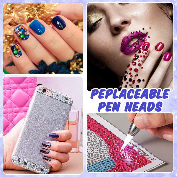 USB 5D Diamond Painting Pen Diamond Painting Tool LED Point Drill Accessories AU