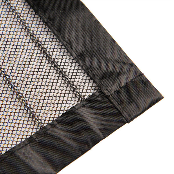 1X Magic Magnetic Door Mesh Net Black Fly Screen Mosquito Bug Curtain Hands Free