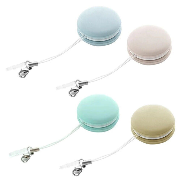 1-8PCS Macaron Shaped Mobile Phone Screen Lens Glasses Wipe Cleaning Candy Color
