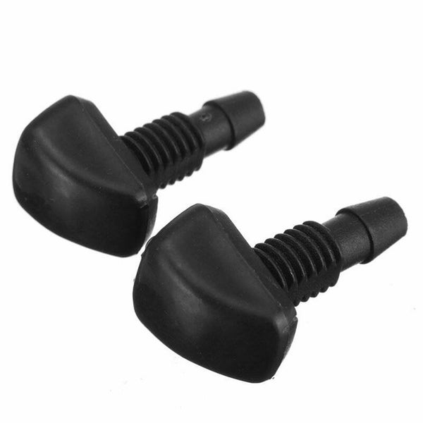 2pcs Car Windscreen Washer Wiper Nozzle Front Window Spray Jet Nozzles Universal