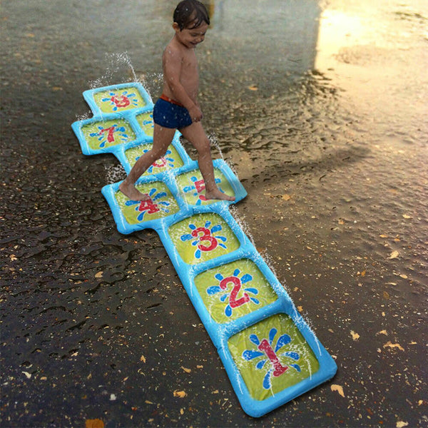 Swimming Pool Toy Sprinkler Summer Fun Game Garden Hop Inflatable