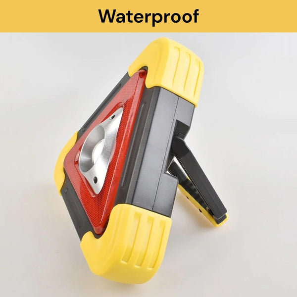 Car Warning Triangle LED Work Light Emergency Lamp Safety Flashing Sign Road AU