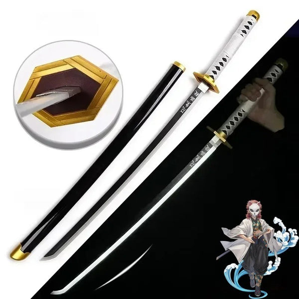 Demon Slayer LED Light Up Katana Sword Tanjiro Rengoku Cosplay Gift