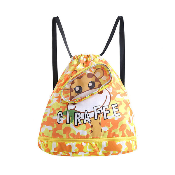 Kids Waterproof Swimming Storage Bag Outdoor Swimming Pool Beach Backpack Travel