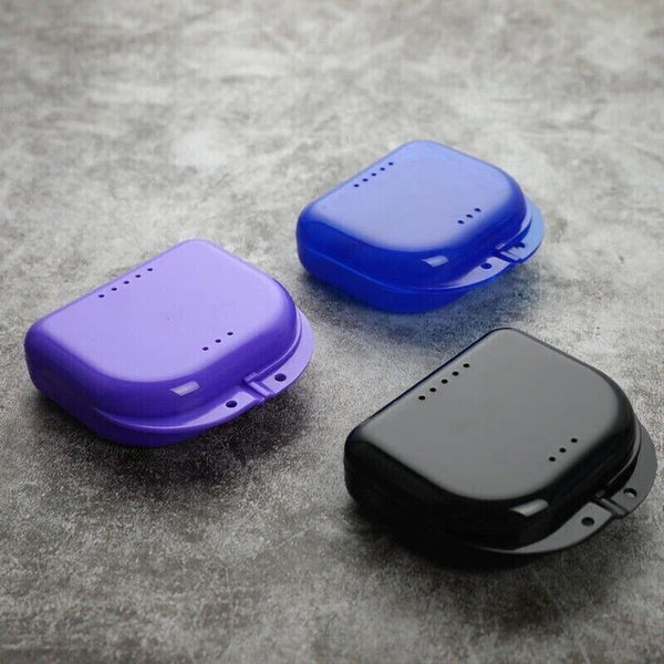 Orthodontic Retainer Box Teeth Mouth Denture Dental Case Guard Storage Sport AU