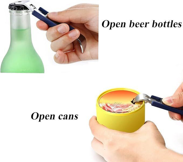2X Magnetic Bottle Openers Multifunction Beer Jar Can Beer Bottle Opener Tapper