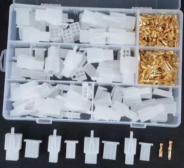 380pcs Automotive Electrical Wire Connectors Kit 2 3 4 6 Pin Cable Terminal Plug