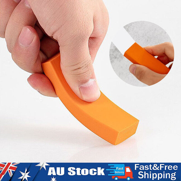 10PCS Household Glass Rust Remover Rubber Eraser Scale Removal Rubber Brush AUS
