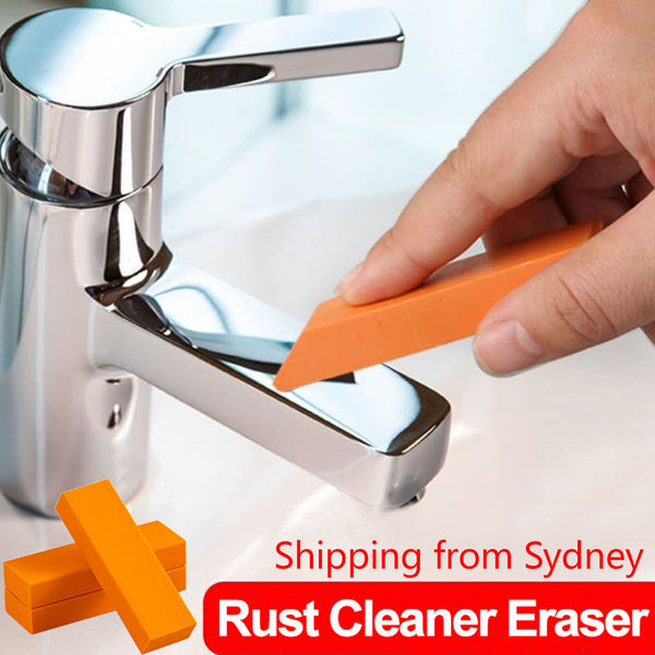 10PCS Household Glass Rust Remover Rubber Eraser Scale Removal Rubber Brush AUS